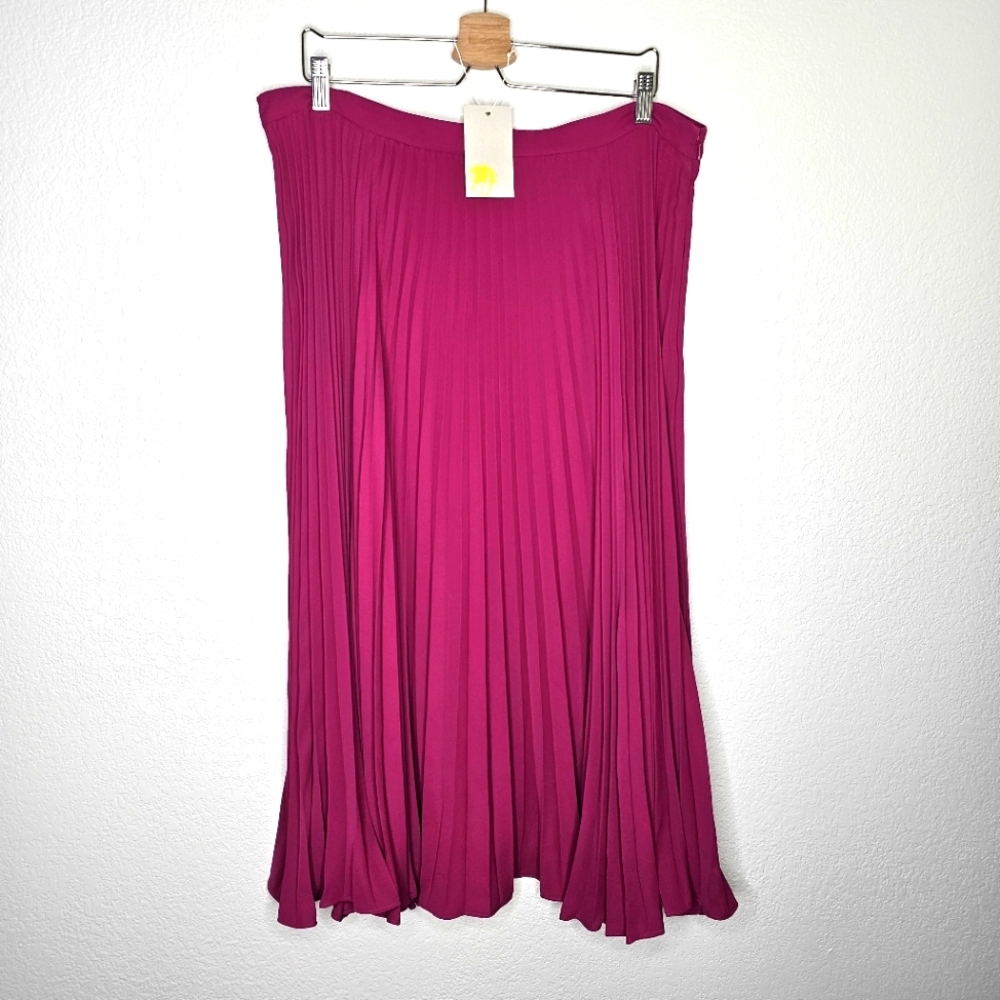Boden Pleated Kristen Maxi Skirt 16 - Picture 2 of 9